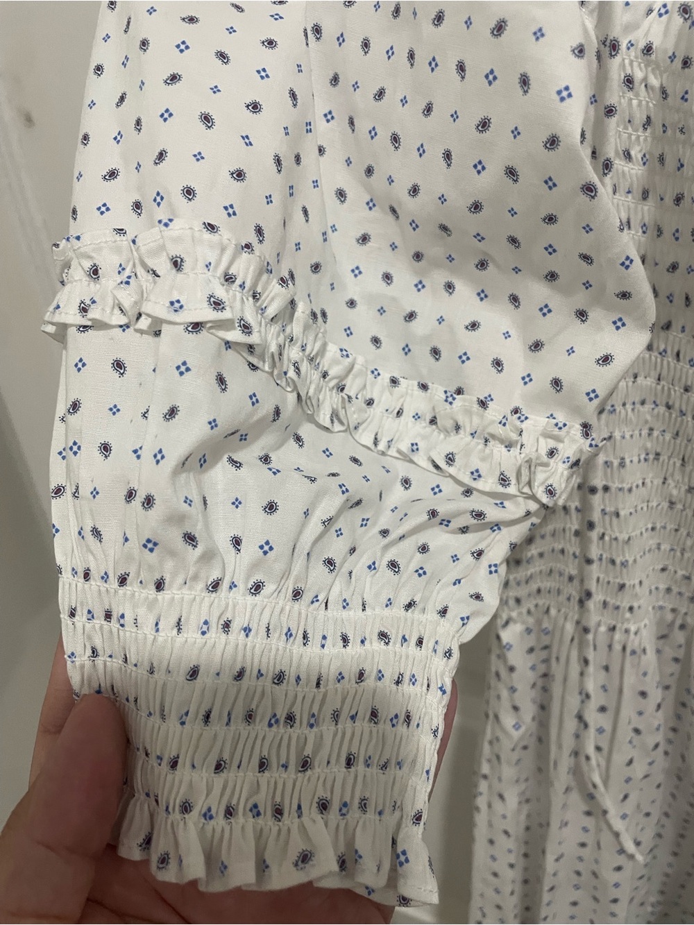 Hill House nap dress Pampelone Paisley Nesli size small - Picture 7 of 7